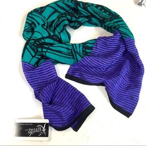 Kavita Hand Dyed Long Silk Scarf